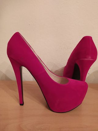 MILAYA - zapatos plataforma 38