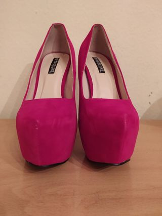 MILAYA - zapatos plataforma 38