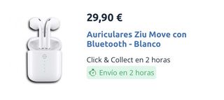 Auriculares Ziu Move con Bluetooth- Blanco