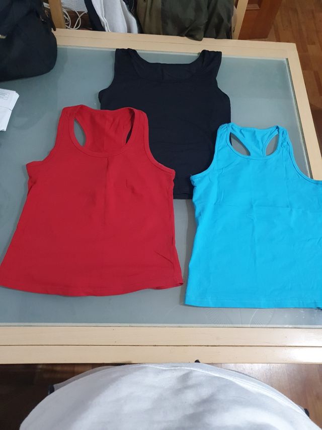 Lote 3 camisetas XS