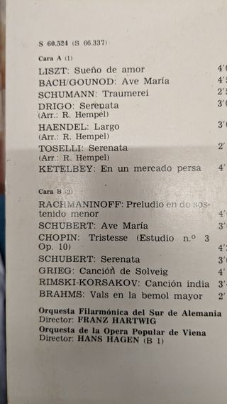 vinilo 3 lp. con los imprescindibles música clásic