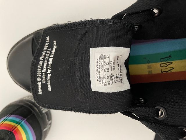 Converse All Star Pink Floyd limited edition