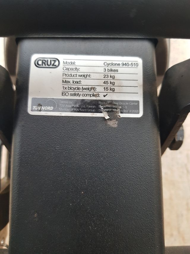 Portabicis enganche bola