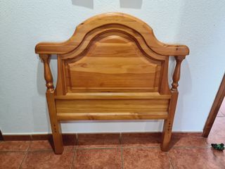 cabecero cama de madera