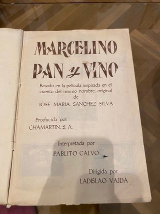 Álbum Marcelino Pan y Vino