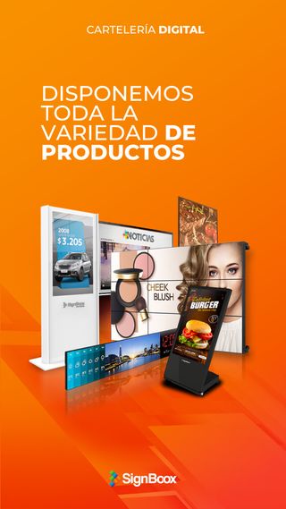 Lamina tótem publicidad digital