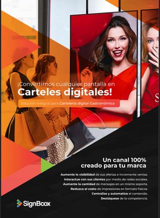 Lamina tótem publicidad digital