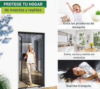 🆕 Cortina Mosquitera para Puerta