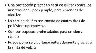 🆕 Cortina Mosquitera para Puerta