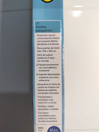 🆕 Cortina Mosquitera para Puerta