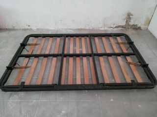 Somier regulable metalico ergonómicos mide 1,20  d