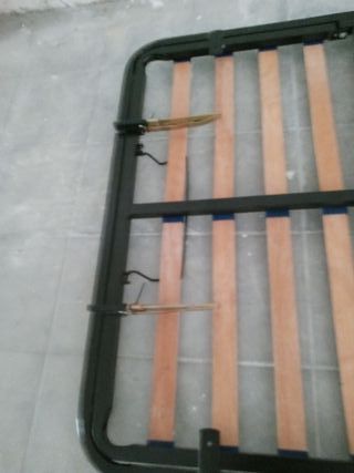 Somier regulable metalico ergonómicos mide 1,20  d