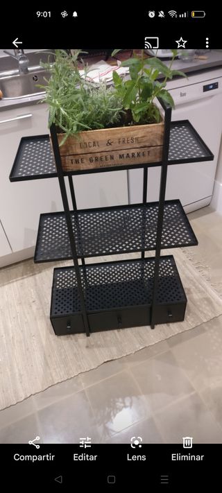 Estantería metálica Falsterbo IKEA