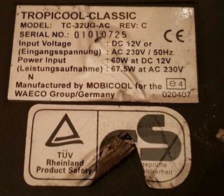 Nevera eléctrica portátil