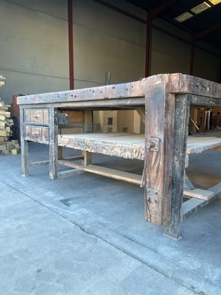 Banco de carpintero robusto de 1985