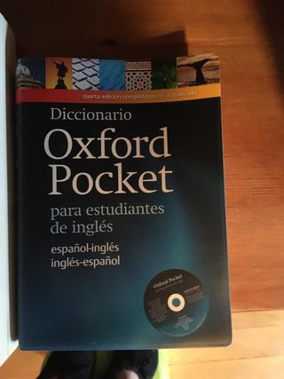Diccionario inglés Oxford Pocket