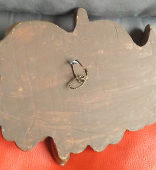 Ángeles de madera tallada Vintage Diseño