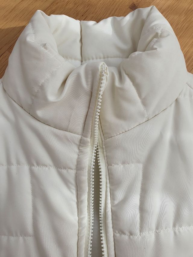 Chaleco acolchado crudo liso Talla M
