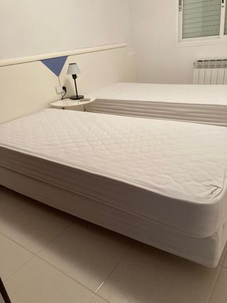 Somier + colchón X2