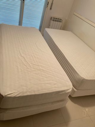 Somier + colchón X2