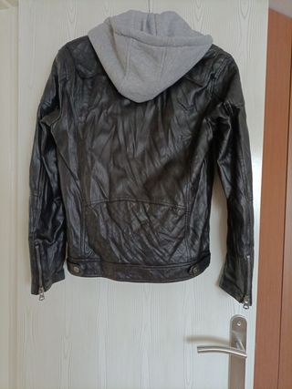 cazadora  piel