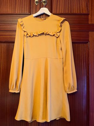 Vestido mostaza ,S