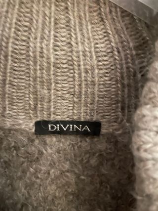 Abrigo de lana, mohair y alpaca
