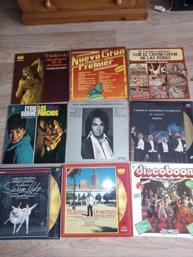 discos variados vinilo