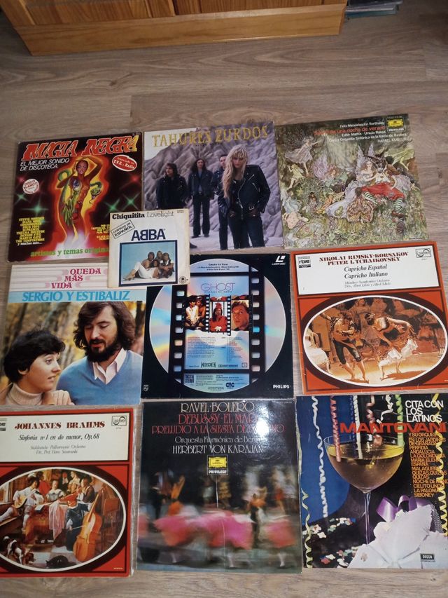 discos variados vinilo