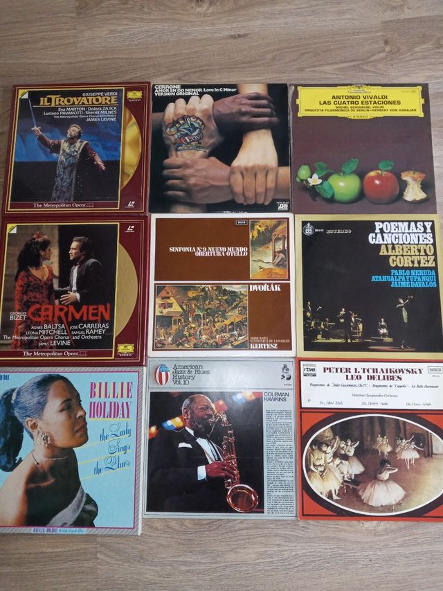 discos variados vinilo