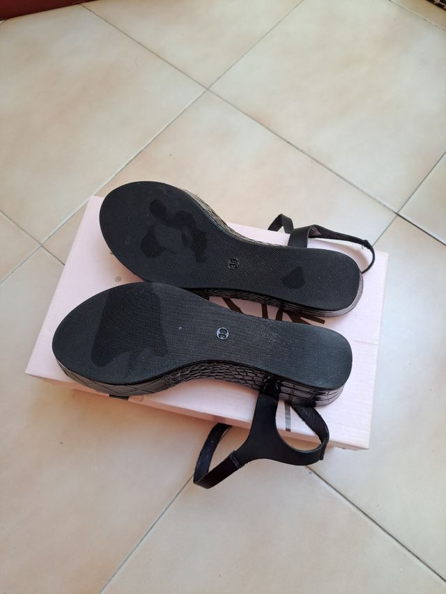 Sandalias de plataforma 38