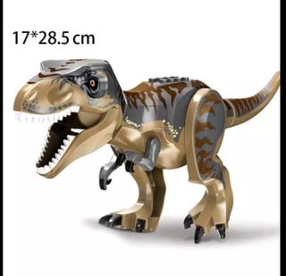 Dinosaurio de Lego. Un dinosaurio cuesta 10 euros.
