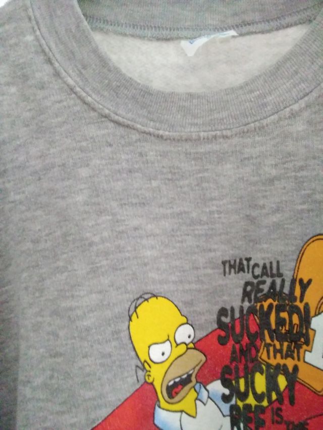 Sudadera chico-a de los Simpson
