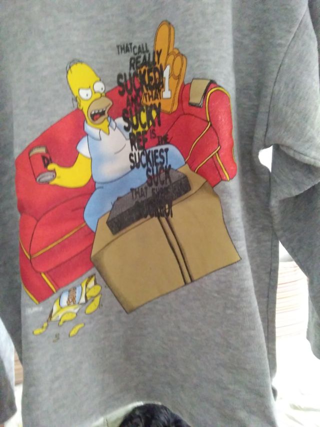 Sudadera chico-a de los Simpson