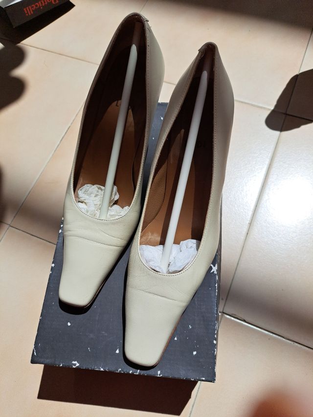 Zapatos de piel genuina 38