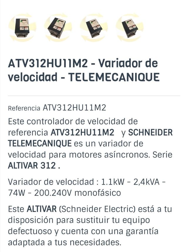 variado de frecuencia velocidad