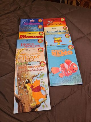 Disney. 6 euros cada uno. Tapa dura.