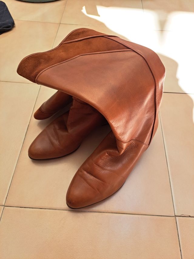 Botas de piel genuina  para entretiempo.38