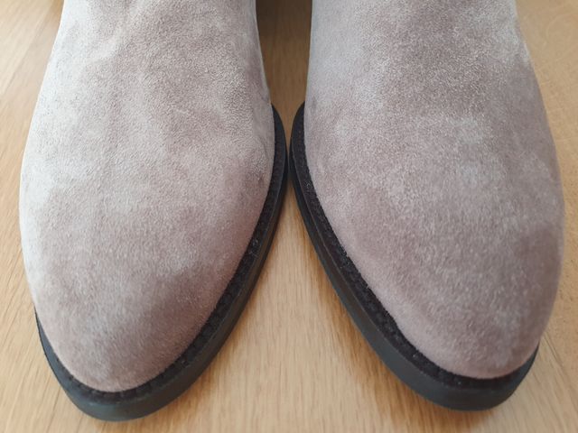 Botín bajo de piel Nuevo para mujer talla 40