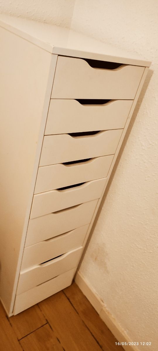 Cajonera alex Ikea de segunda mano por 55 EUR en Badalona en WALLAPOP