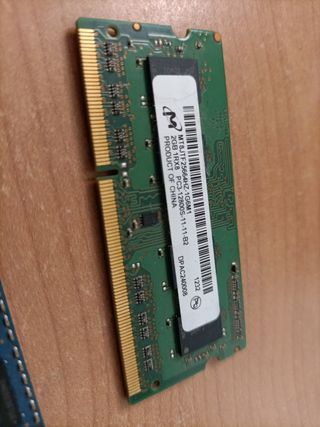 Memoria RAM 2X 2Gb