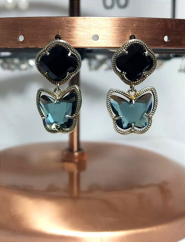 Pendientes PLATA mariposa