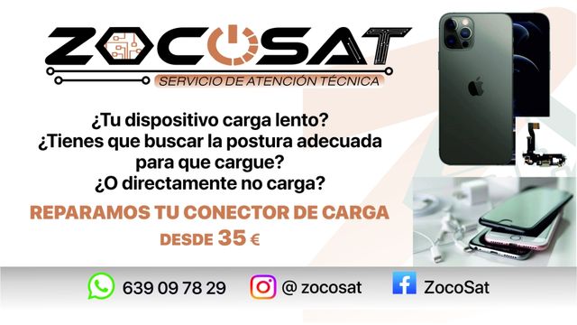 ZocoSat - Reparación del conector/puerto de carga