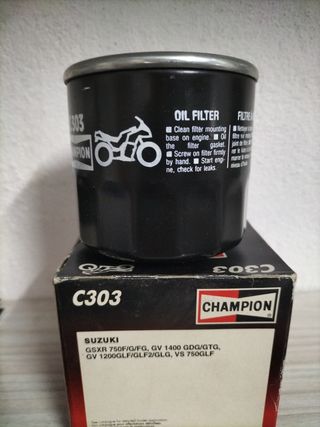 Filtro aceite moto  Suzuki