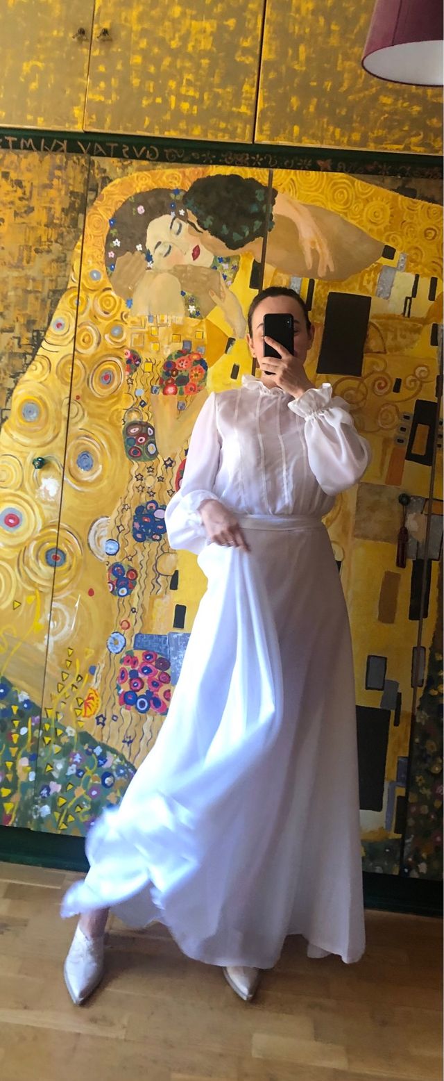 Vestidos novia vintage sin uso de segunda mano por 100 EUR en