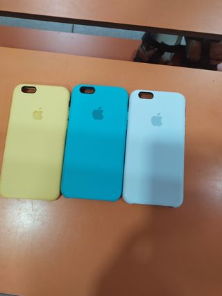 tres fundas de iPhone 6