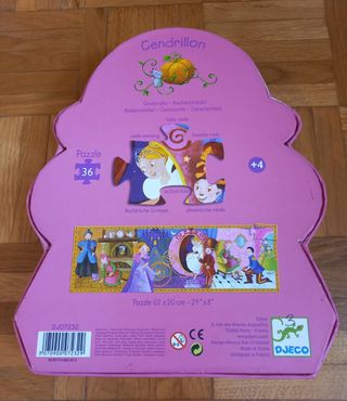 Puzle Djeco 36 piezas Cenicienta