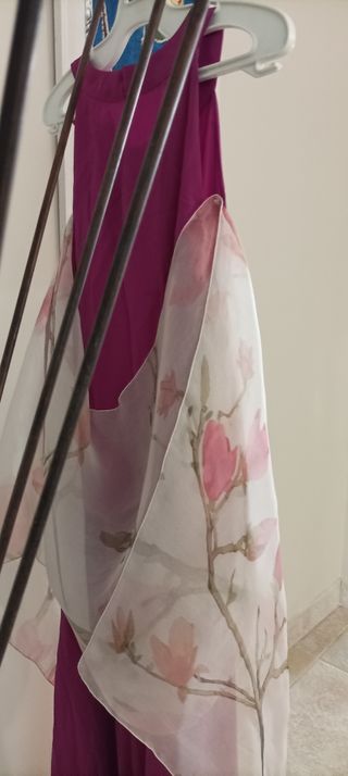 Vestido de Fiesta de El C. Inglés. Foulard opcion