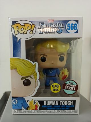 Funko Pop Antorcha Humana 568 GITD