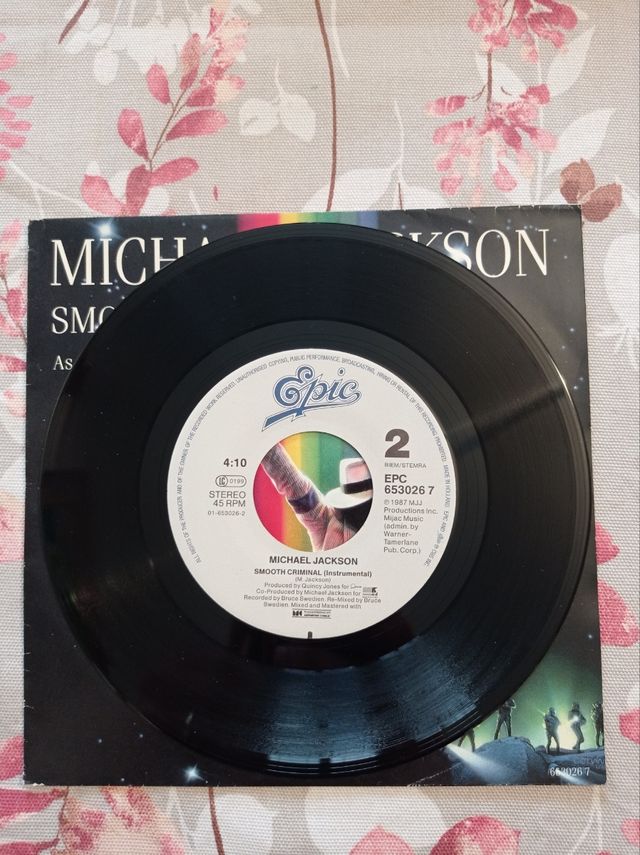 Disco vinile 45 giri Michael Jackson 